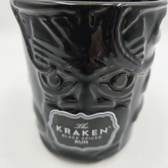 The Kraken Black Spiced Rum Tiki Mug Octopus Cup Drink Read - Picture 4 of 11